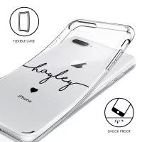Personalised Clear Phone Cases - 538