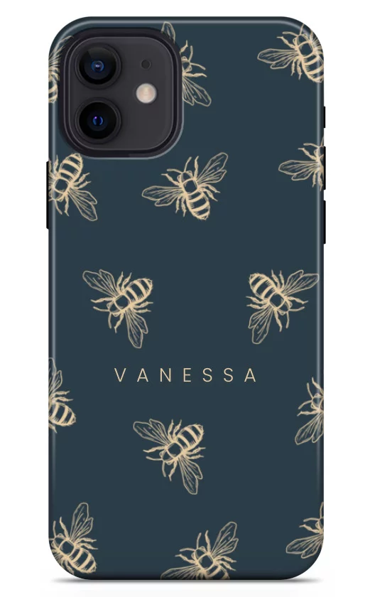Bees Print Phone Cases
