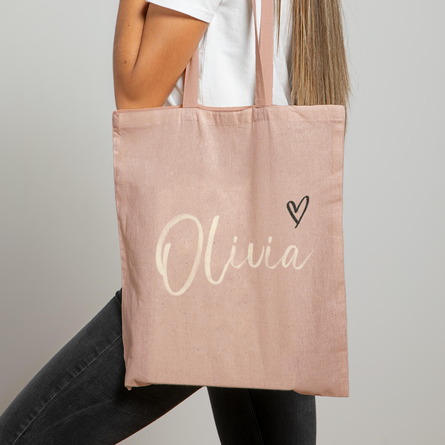 personalised woven bag