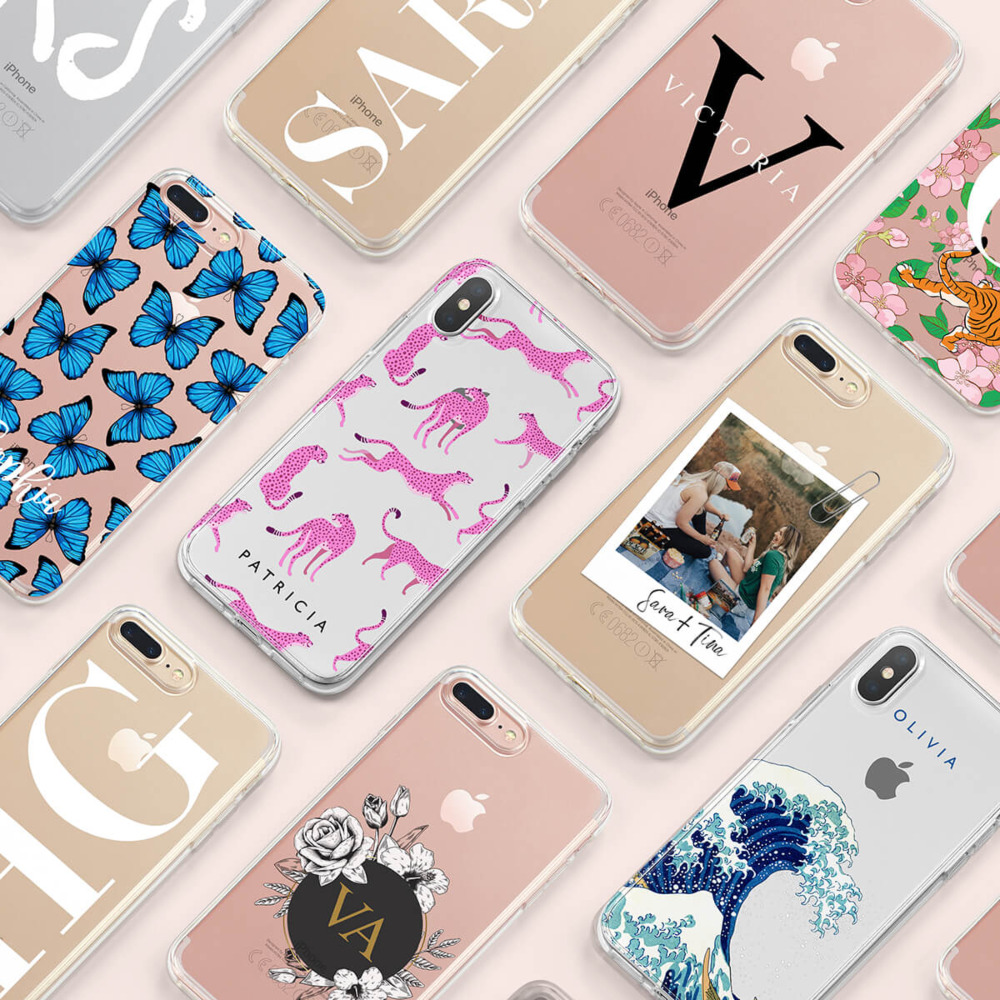 Personalised Clear Phone Cases: Hard & Soft Plastic Phone Cases